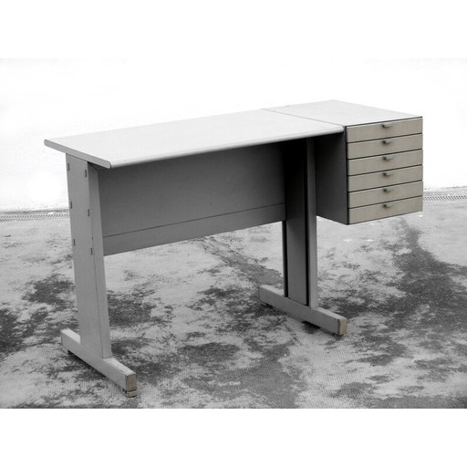 Vintage desk by Sottsass Ettore for Olivetti, Italy 1970