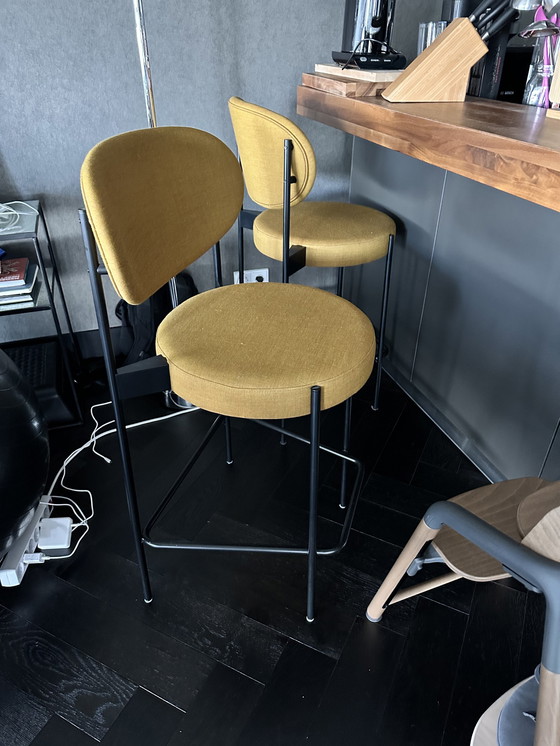 Image 1 of 2x Verpan bar stools