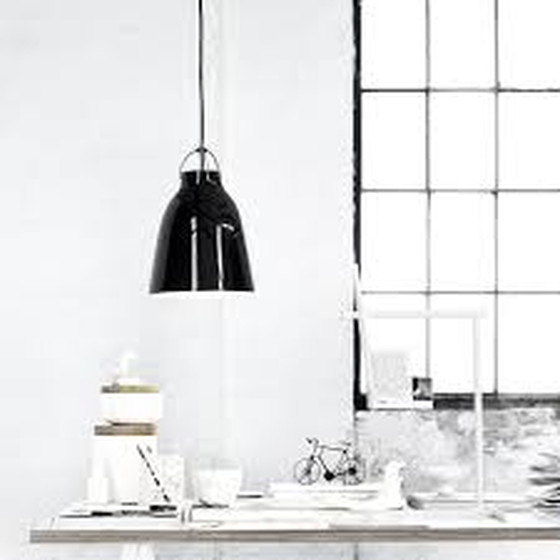 Image 1 of 2x Caravaggio P3 lamps by Fritz Hansen