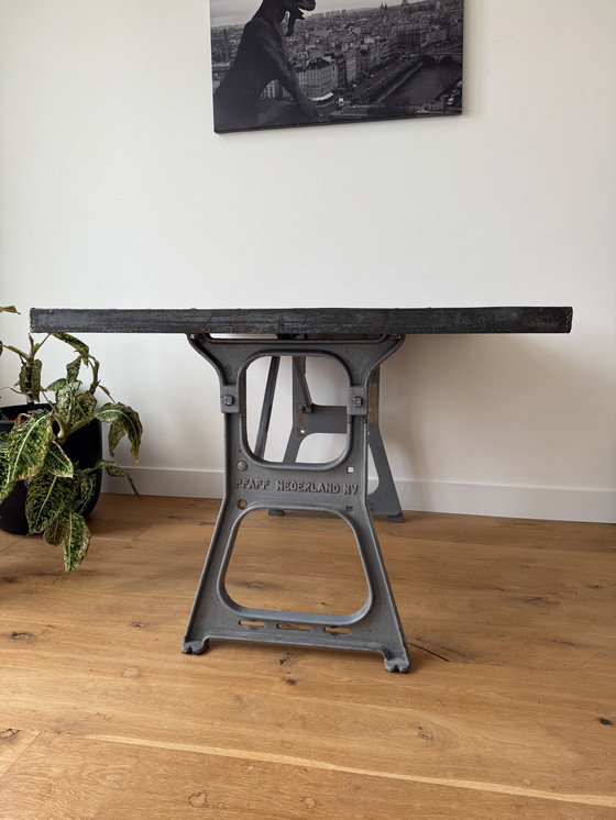 Image 1 of Industrial Dining Table Or Desk