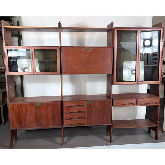 Image 1 of Mid-century modular bookcase by Edmondo Palutari for Dassi, Italy 1950s