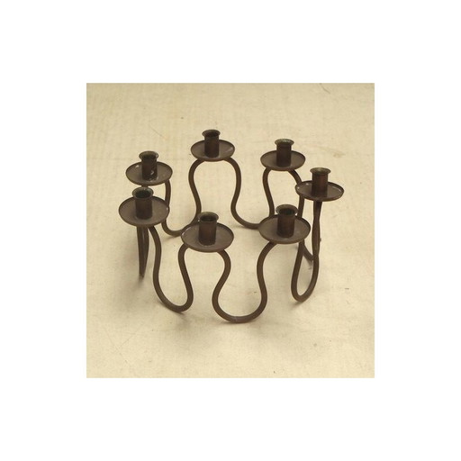 Vintage table candlestick by Lars Holmstrom, 1960