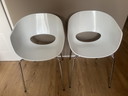 4x Sedia Orbit Large Sintesi Bianca