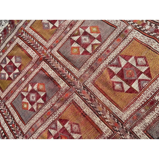 Image 1 of Vintage Kilim rug in hand-knotted wool, 1970