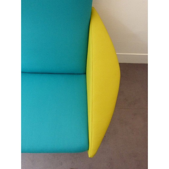 Image 1 of Divano vintage a 3 posti di Dangles e Defrance per Burov, 1950