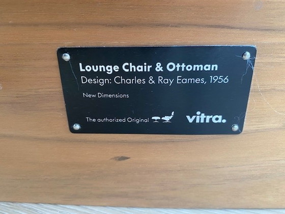 Image 1 of Vitra Charles & Ray Eames Lounge Chair + Ottoman