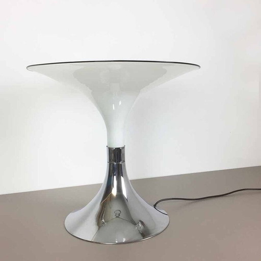 Lampada da tavolo vintage con paralume a tulipano per Cosack, Germania 1970