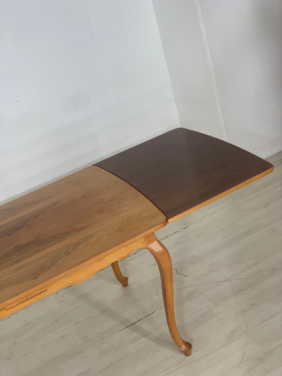 Image 1 of Chippendale dining table dining table vintage