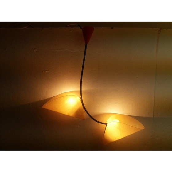 Image 1 of Vintage chandelier by Josef Hůrka for Napako, Czechoslovakia 1960
