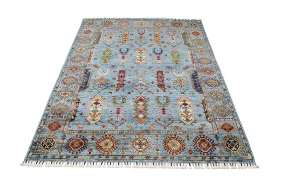 Image 1 of Original hand-knotted Ziegler carpet 207 X 152 Cm Top condition