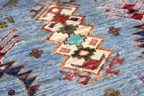 Image 1 of Original hand-knotted Ziegler carpet 207 X 152 Cm Top condition