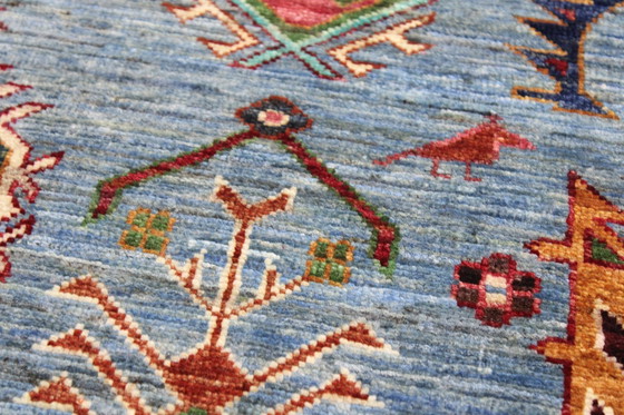 Image 1 of Original hand-knotted Ziegler carpet 207 X 152 Cm Top condition