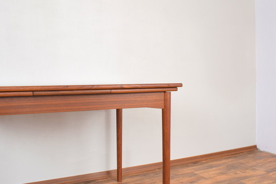 Image 1 of Mid-Century Danish Teak Extendable Dining Table, 1960S.