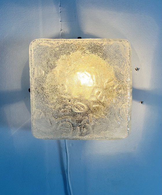 Image 1 of Ice Glass Wall Lamp, Kaiser Idell