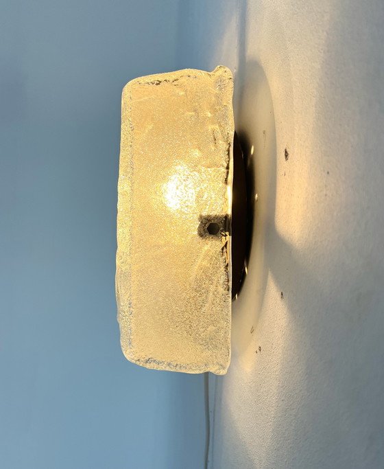 Image 1 of Ice Glass Wall Lamp, Kaiser Idell