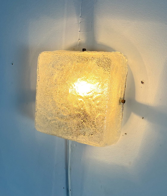 Image 1 of Ice Glass Wall Lamp, Kaiser Idell