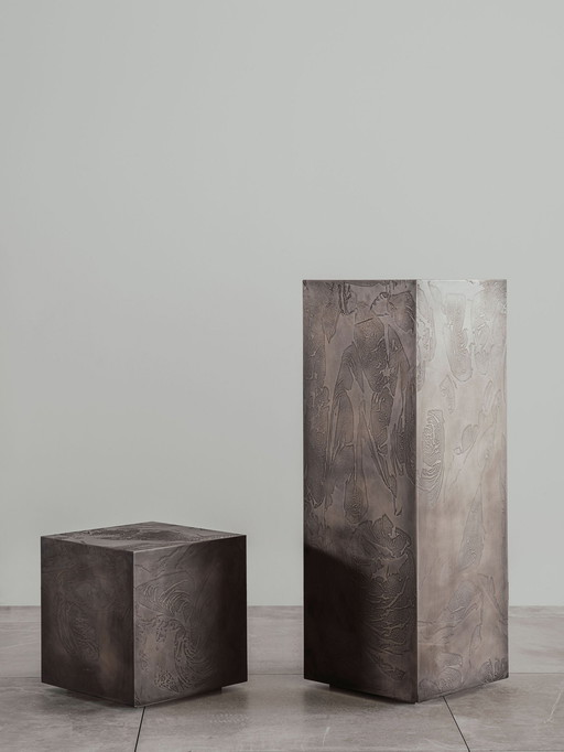 Vintage Tablez Cube Verometal