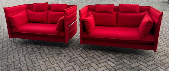 Image 1 of 3x Vitra Alcove Sofa designer sofa