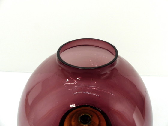 Image 1 of Scandinavian candleholder Hans-Agne Jakobsson Claudia Violet L102/32 1960