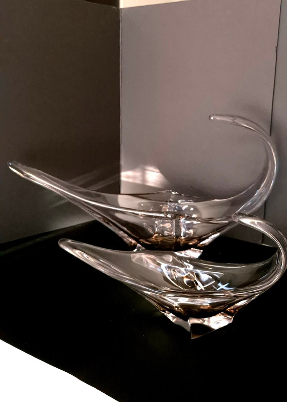 Image 1 of Page 1 Of 8 Vintage Crystal Cup (France) 1950-1970 42Cm