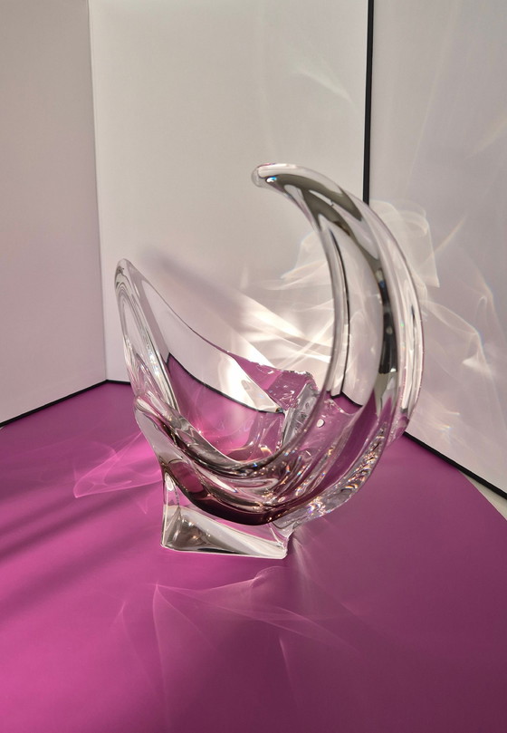 Image 1 of Page 1 Of 8 Vintage Crystal Cup (France) 1950-1970 42Cm