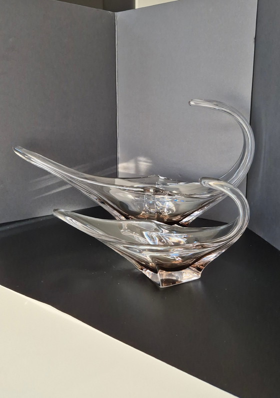 Image 1 of Page 1 Of 8 Vintage Crystal Cup (France) 1950-1970 42Cm