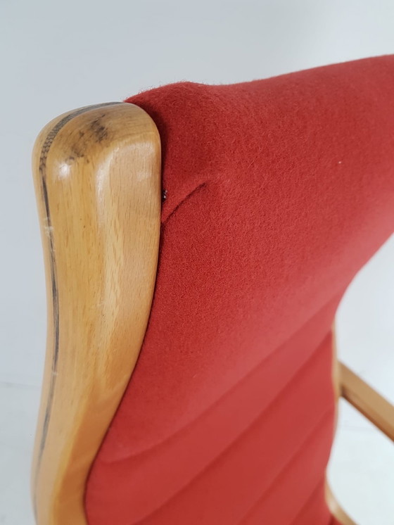 Image 1 of Yngve Ekström for Swedese armchair orange