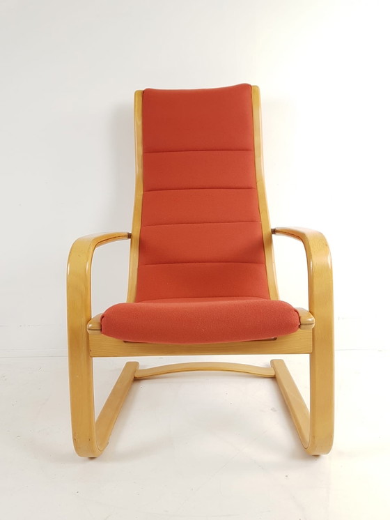 Image 1 of Yngve Ekström for Swedese armchair orange