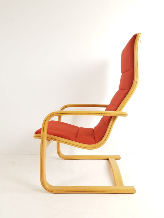 Image 1 of Yngve Ekström for Swedese armchair orange