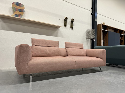 Zanotta Kim Sofa Pink Tito Fabric 250