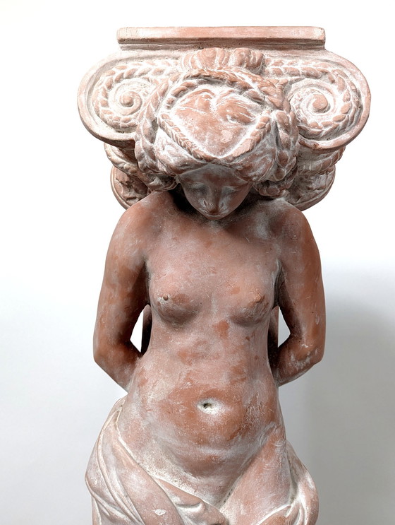 Image 1 of Terracotta Caryatid after Artus Quellin