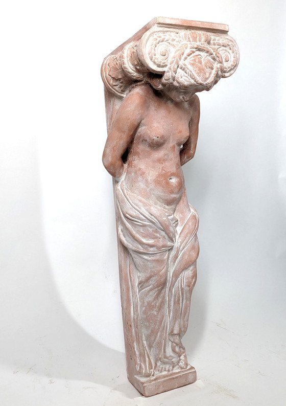 Image 1 of Terracotta Caryatid after Artus Quellin