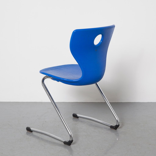 PantoSwing-LuPo Chair Verner Panton blue