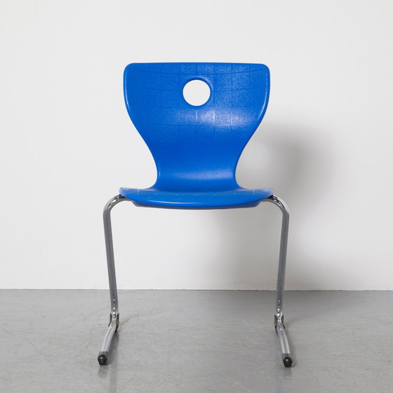 Image 1 of PantoSwing-LuPo Chair Verner Panton bleu