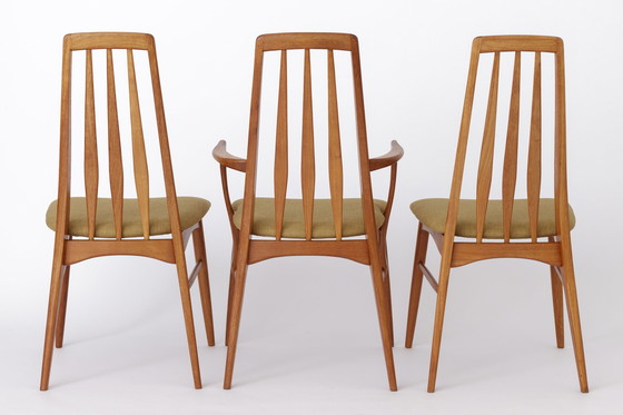 Image 1 of 6 Chaises Niels Koefoed 1960 Modèle Eva, danois, teck