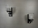 2x lampade da parete vintage anni Settanta