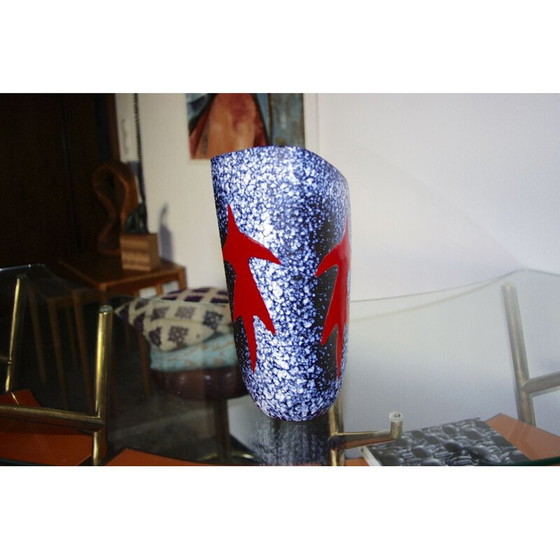 Image 1 of Vintage ceramic vase by elchinger, 1950