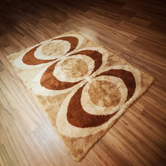 Image 1 of 1970S Space Age Rug In Wool.