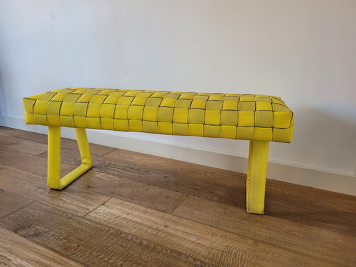 Hu-Made Teide: Bench Made From Upcycled Firefighter Hose