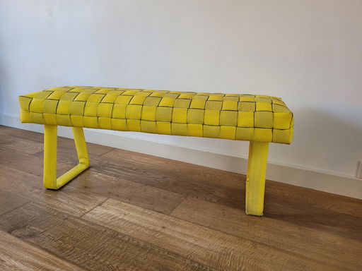 Hu-Made Teide: Bench Made From Upcycled Firefighter Hose