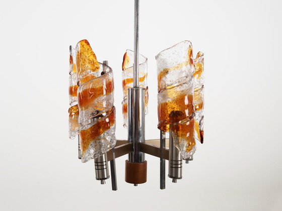 Image 1 of Pendant Lamp, Murano Glass, Italian Design, 1970S, Production: Italy