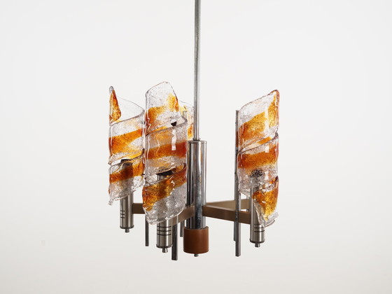 Image 1 of Pendant Lamp, Murano Glass, Italian Design, 1970S, Production: Italy