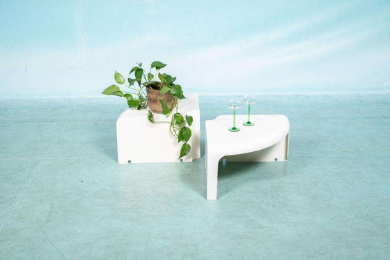 Image 1 of Space age Bernini modular tables, Bonetto for Bernini