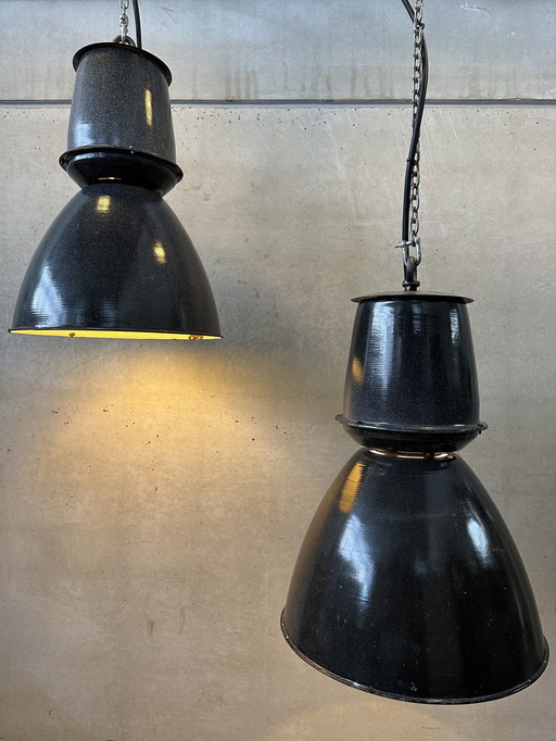 2X Xxl Industrial Lamps - Enamel