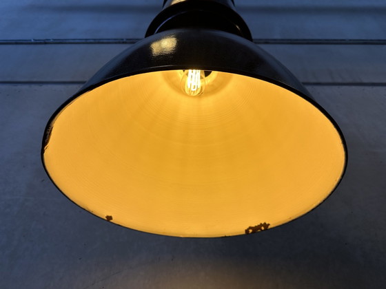 Image 1 of 2X Xxl Industrial Lamps - Enamel