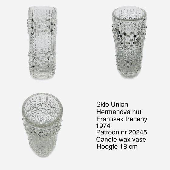 Image 1 of 13x Vintage vases Sklo Union