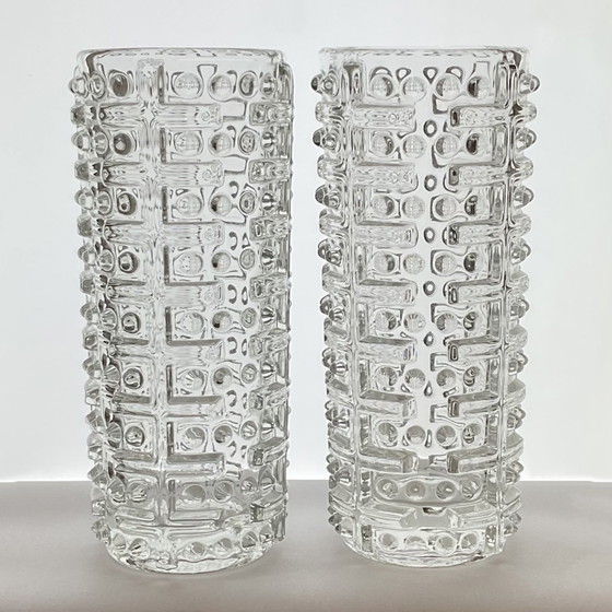 Image 1 of 13x Vintage vases Sklo Union