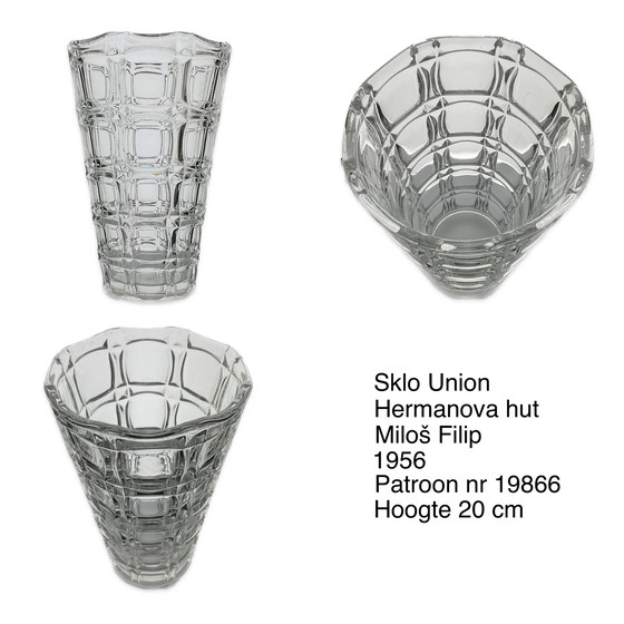 Image 1 of 13x Vintage vases Sklo Union