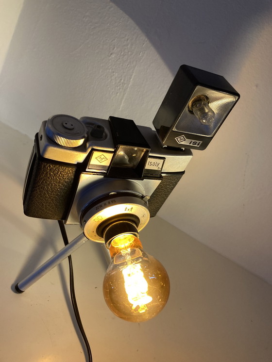 Image 1 of Camera Lamp With Retro Flash