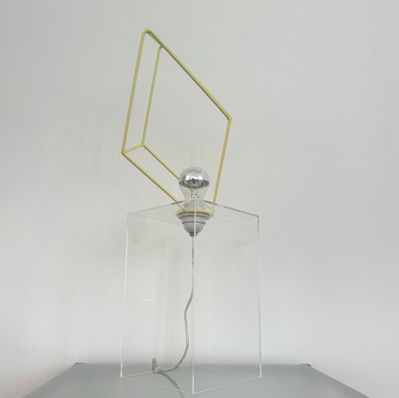 Image 1 of Lampe à design géométrique